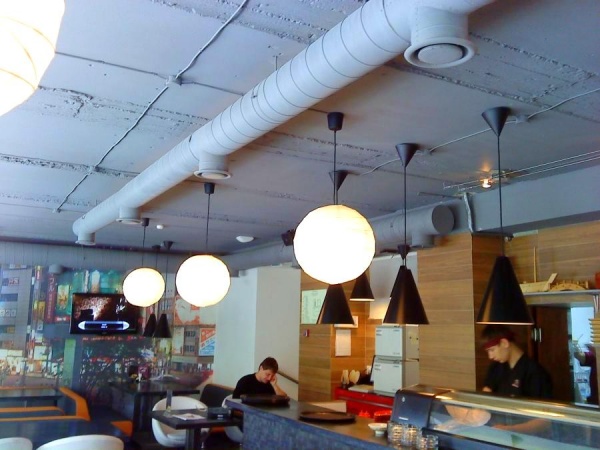 Вентиляция в кафе