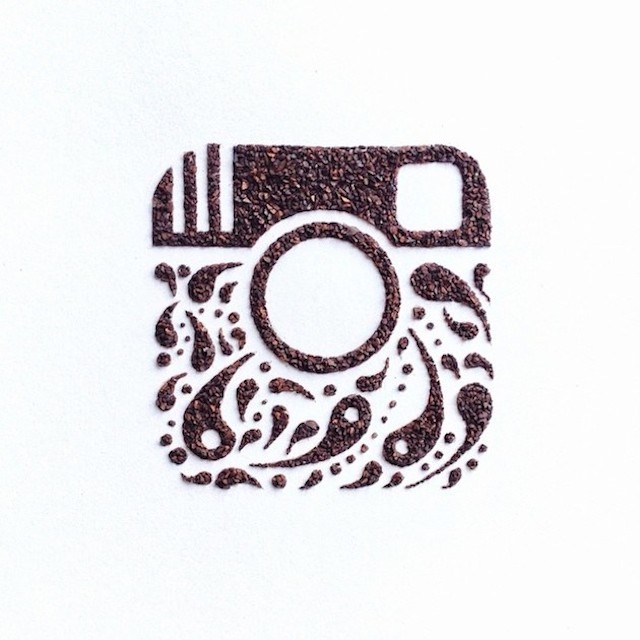 Coffee art Liv Buranday рисунок из кофе