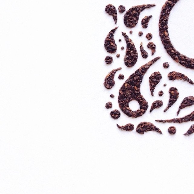 Coffee art работа