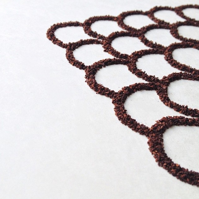 Coffee art арт-объект