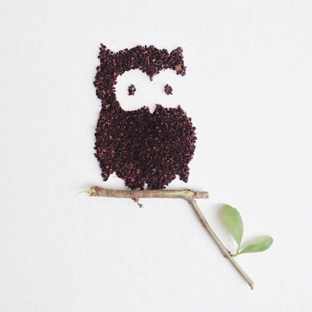 Coffee art простые рисунки