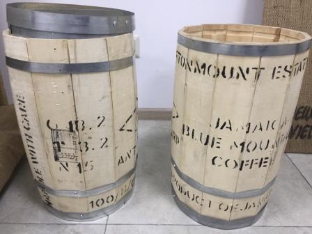 Бочки в которых поставляют Блю Моунтин