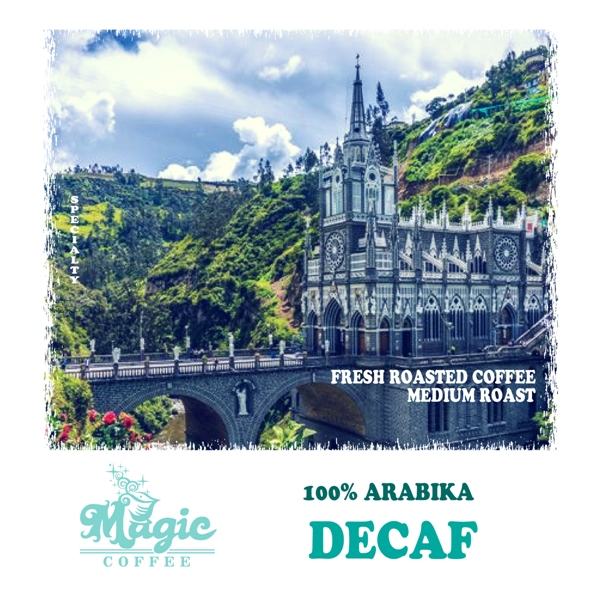 Кофе свежей обжарки Колумбия без кофеина