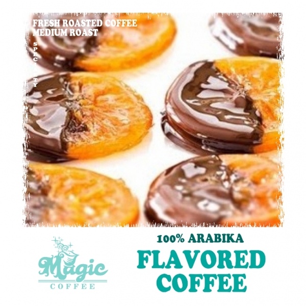 Кофе ароматизированный Апельсин в шоколаде