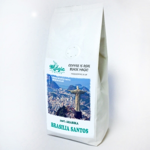 Кава свіжого обсмаження Бразилія Сантос