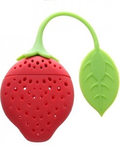 Сито для чая ''Клубника'' силикон