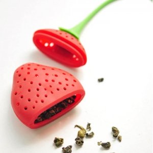 Сито для чая ''Клубника'' силикон